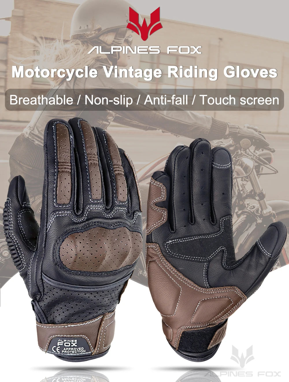 Luva Vintage Motorcycle