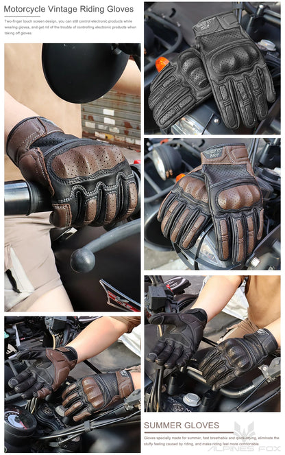 Luva Vintage Motorcycle